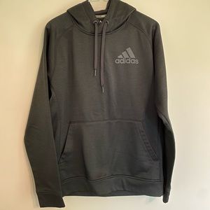 Men Adidas Dark Gray/Black Sweatshirt